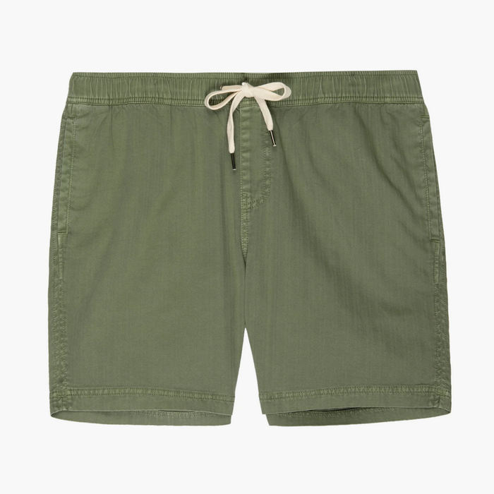 Rails Cruz Olive Green Cotton Mens Shorts