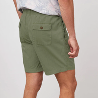Rails Cruz Olive Green Cotton Mens Shorts