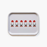 BLU KAT Gnomes Holiday Serving Tray - 27x20 cm