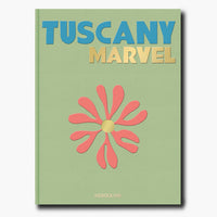 Tablebook about Tuscany in light green from ASSOULINE