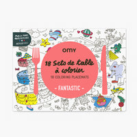 Fantastic - Coloring Paper Placemats from OMY