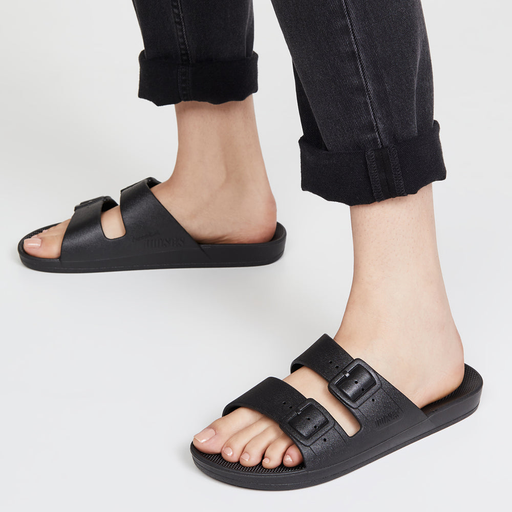 Black sandals