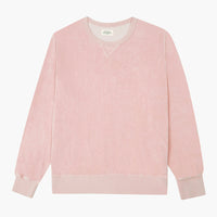 HARTFORD Faded Pink Cotton Terry Sweatshirt