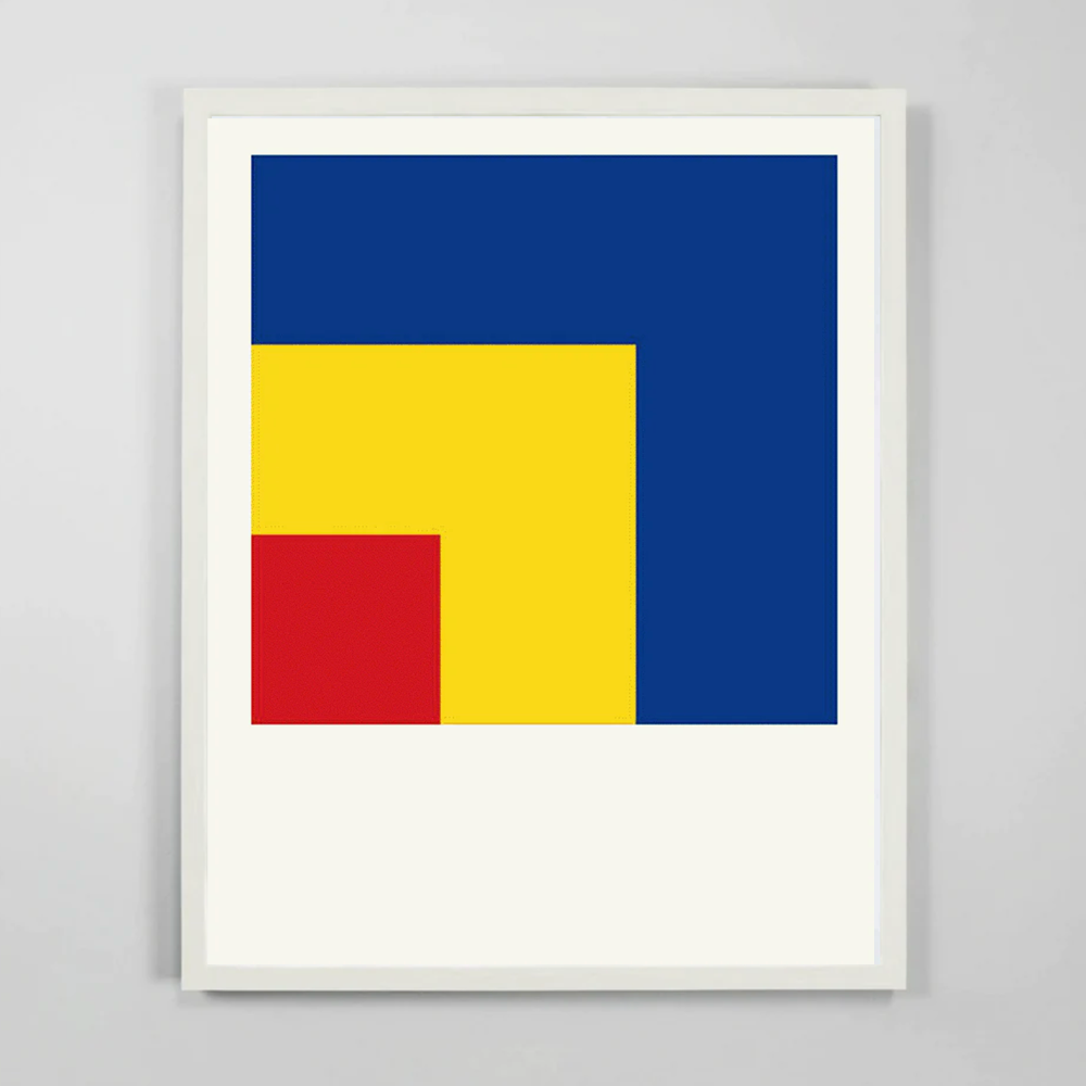 Ellsworth KELLY 'Red, Yellow, Blue, 1963' Lithographic Print