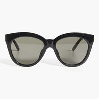 Le Specs RESUMPTION cat-eye recycled Sunglasses - Black