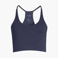 FLOAT Cleo Bra in midnight blue from Girlfriend Collective 