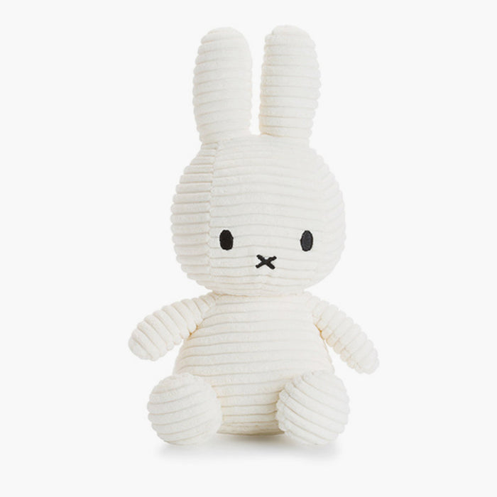 Miffy Corduroy Plush Toy - Cream