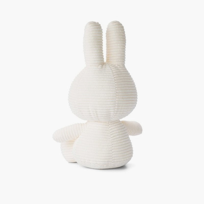 Miffy Corduroy Plush Toy - Cream - 23cm