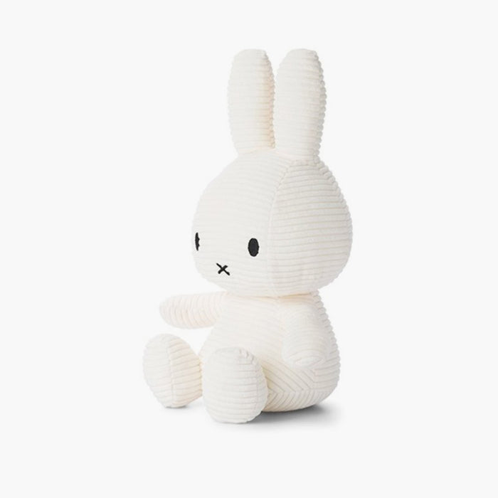 Miffy Corduroy Plush Toy - Cream