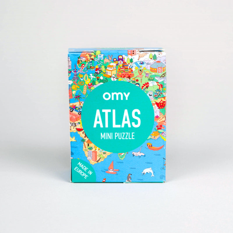 OMY ATLAS - MINI PUZZLE - 54 Pieces