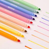 OMY Pastel Colors Felt Tip Pens