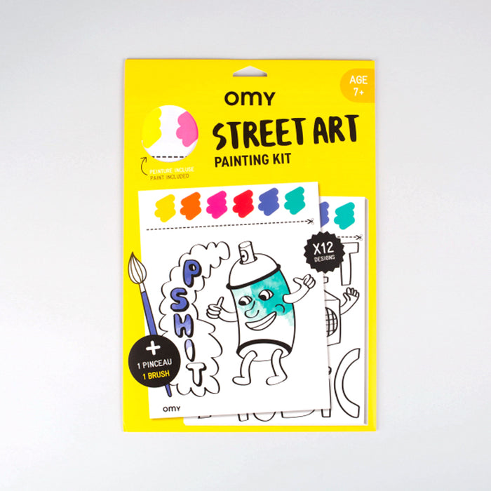 OMY STREET ART Watercolor Painting Kit