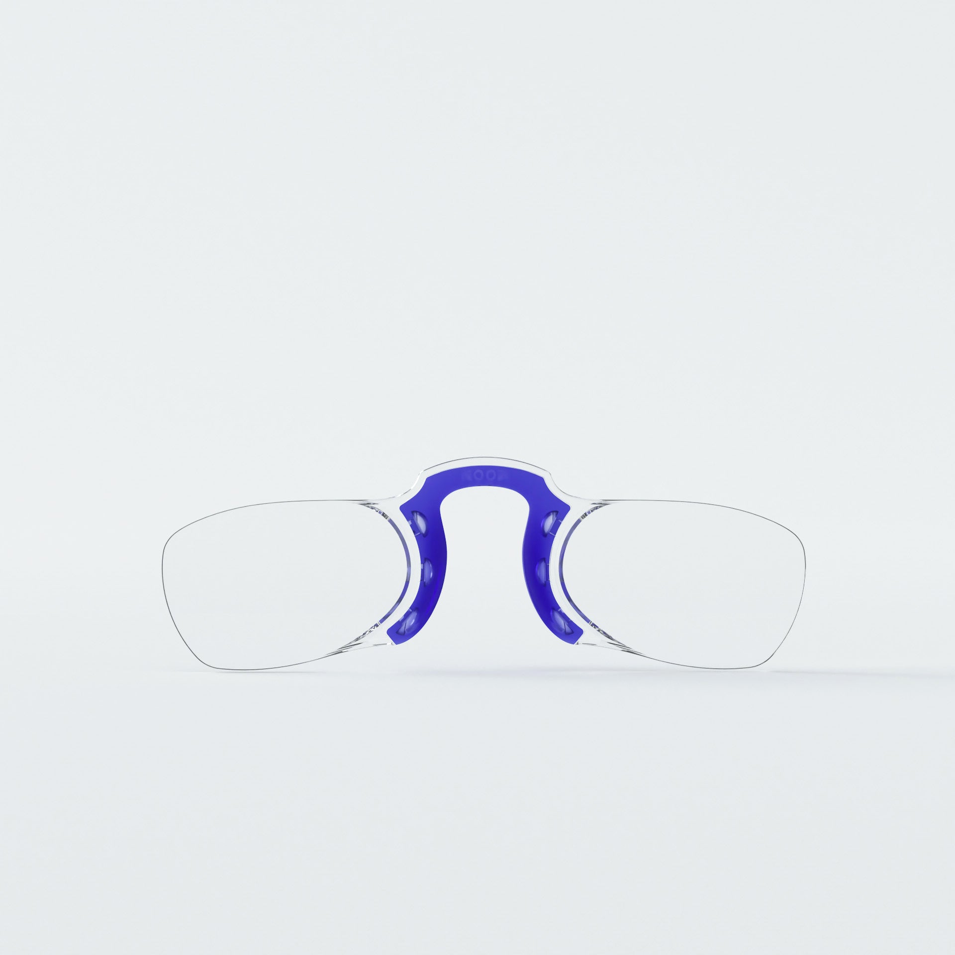 Rectangular Armless Reading Glasses - BLUE