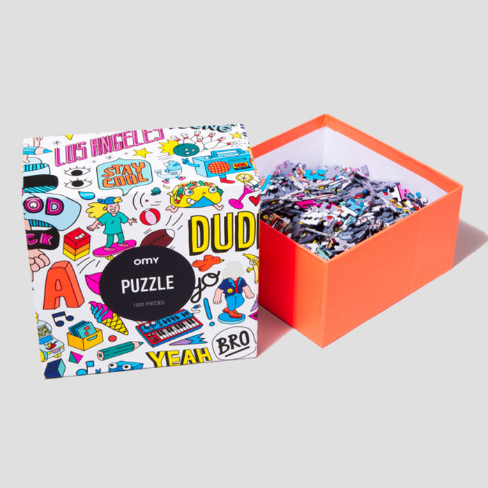 STREET ART PUZZLE - 1000 PCS from OMY