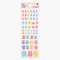 Hologram Jelly Bear Stickers from ICONIC