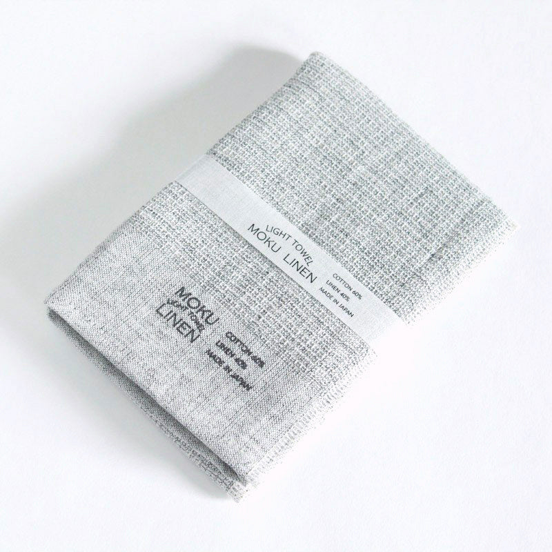 KONTEX Moku Linen Kitchen Towel - Grey