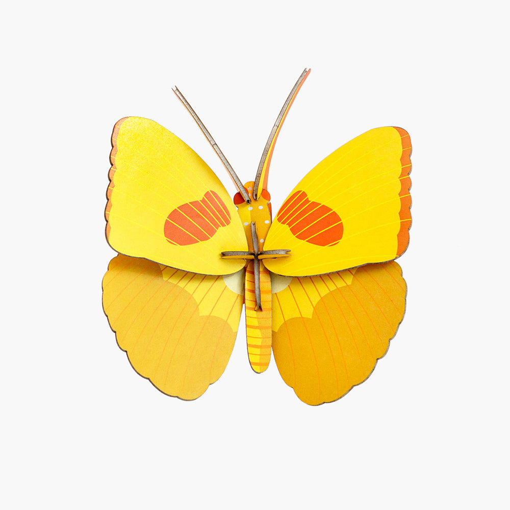 Yellow Butterfly Wall Decoration from Studio Roof